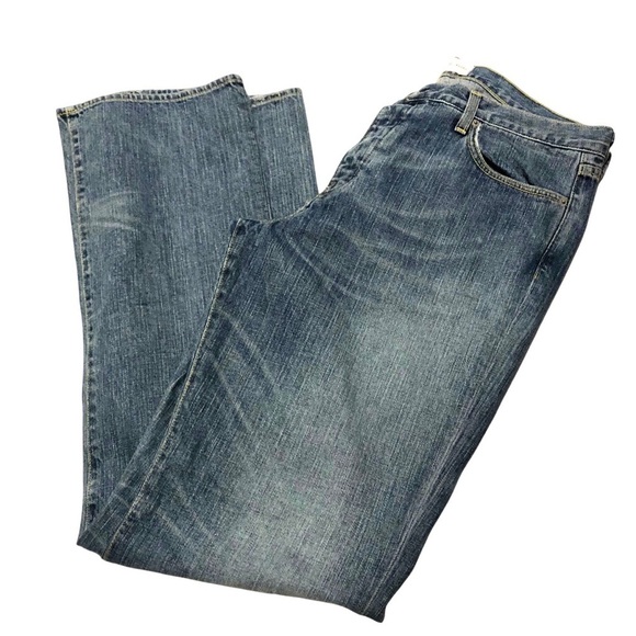 Paperdenim&cloth Men Jeans Sz 36X35 Buttonfly Light Wash Denim 2-GTS-13 Metro 3 - Picture 2 of 11